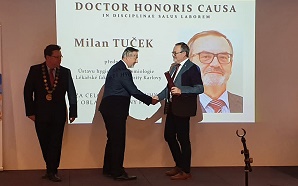 čestný doktorát - prof. Tuček